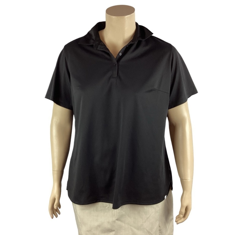 Lady Hagen Golf Polo Shirt Size 1X Black
